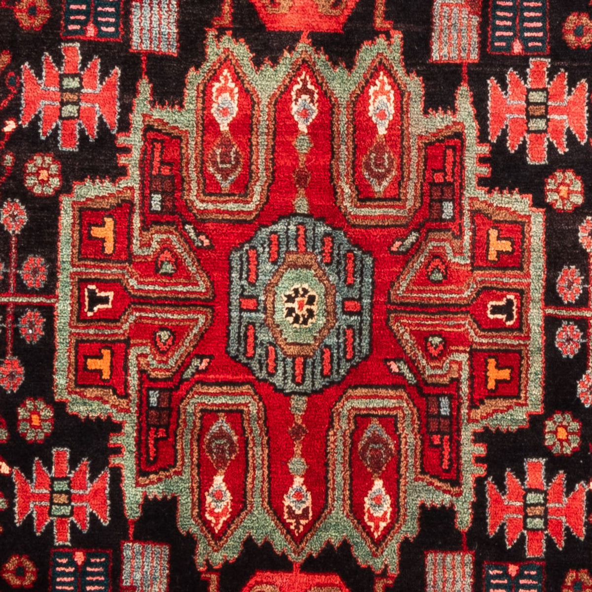 Runner Persisk matta - Nomadic - 343 x 154 cm - mörkblå