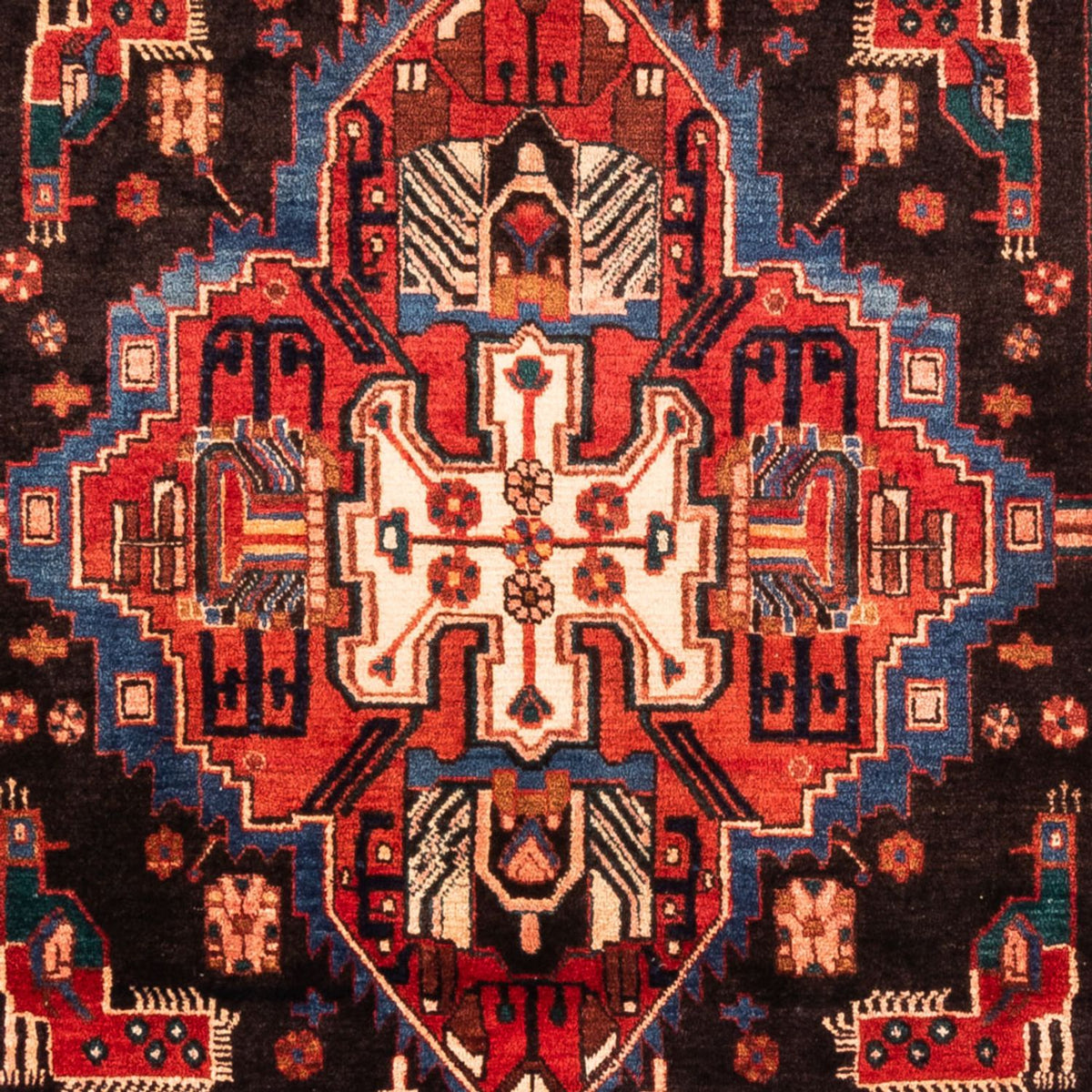 Persisk matta - Nomadic - 330 x 165 cm - röd