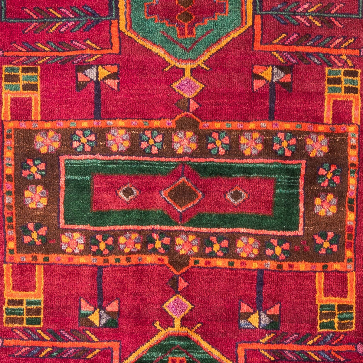 Persisk matta - Nomadic - 278 x 168 cm - röd