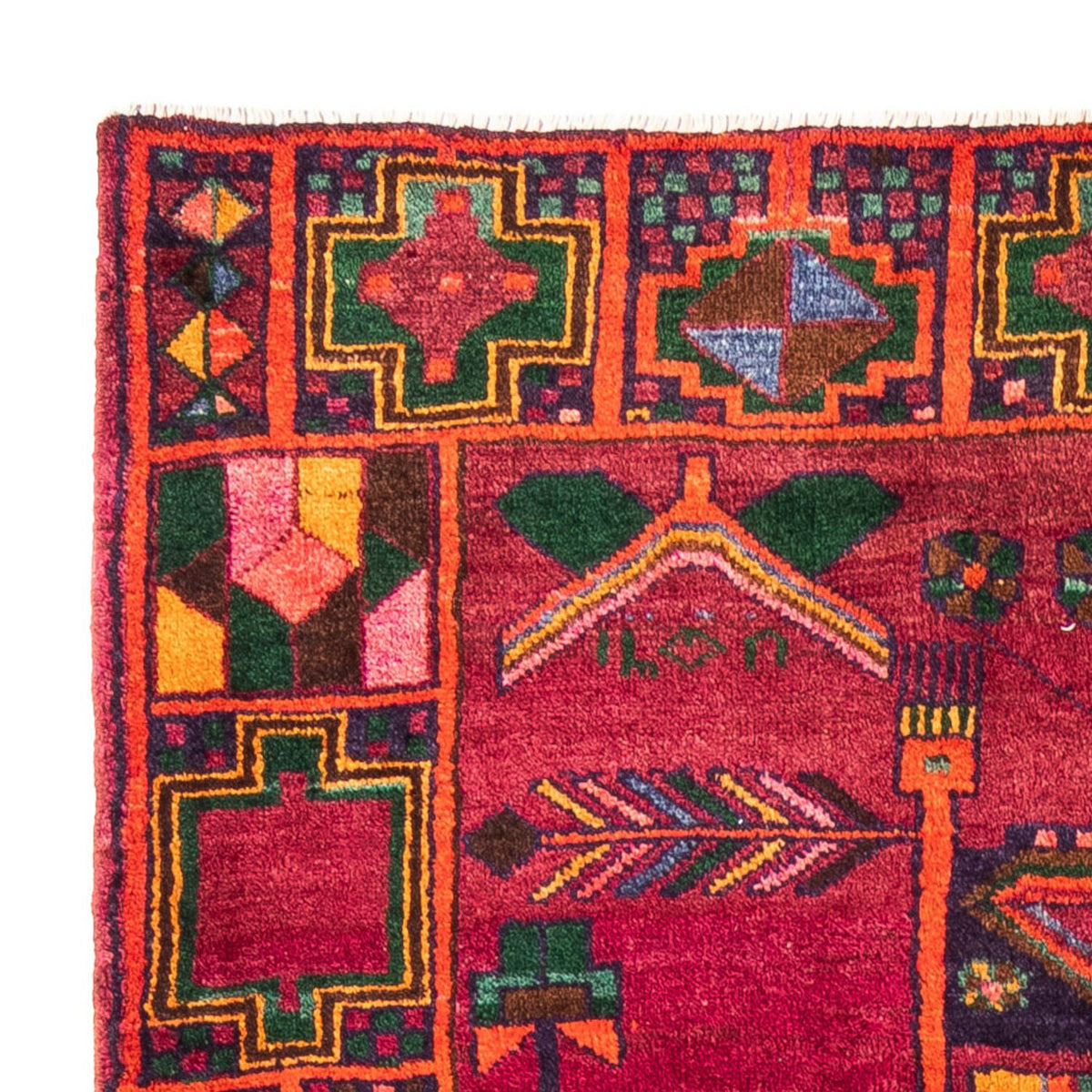 Persisk matta - Nomadic - 278 x 168 cm - röd