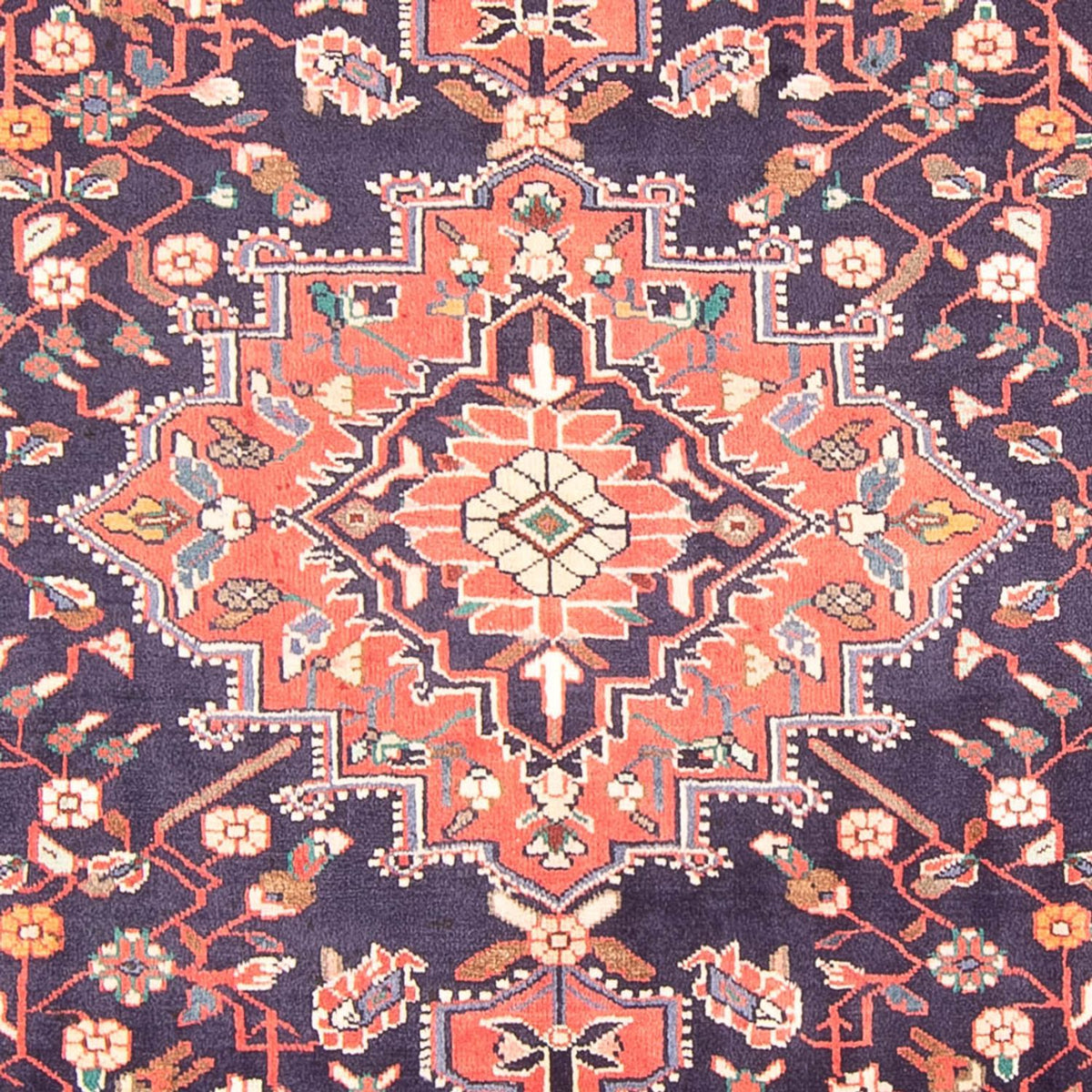 Persisk matta - Nomadic - 310 x 150 cm - mörkblå