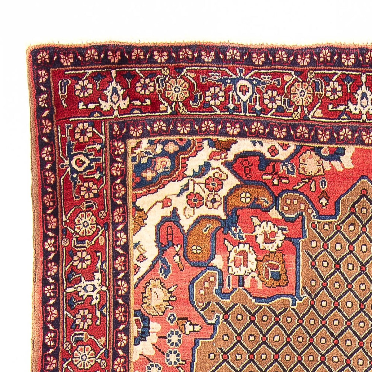 Persisk matta - Nomadic - 285 x 150 cm - flerfärgad