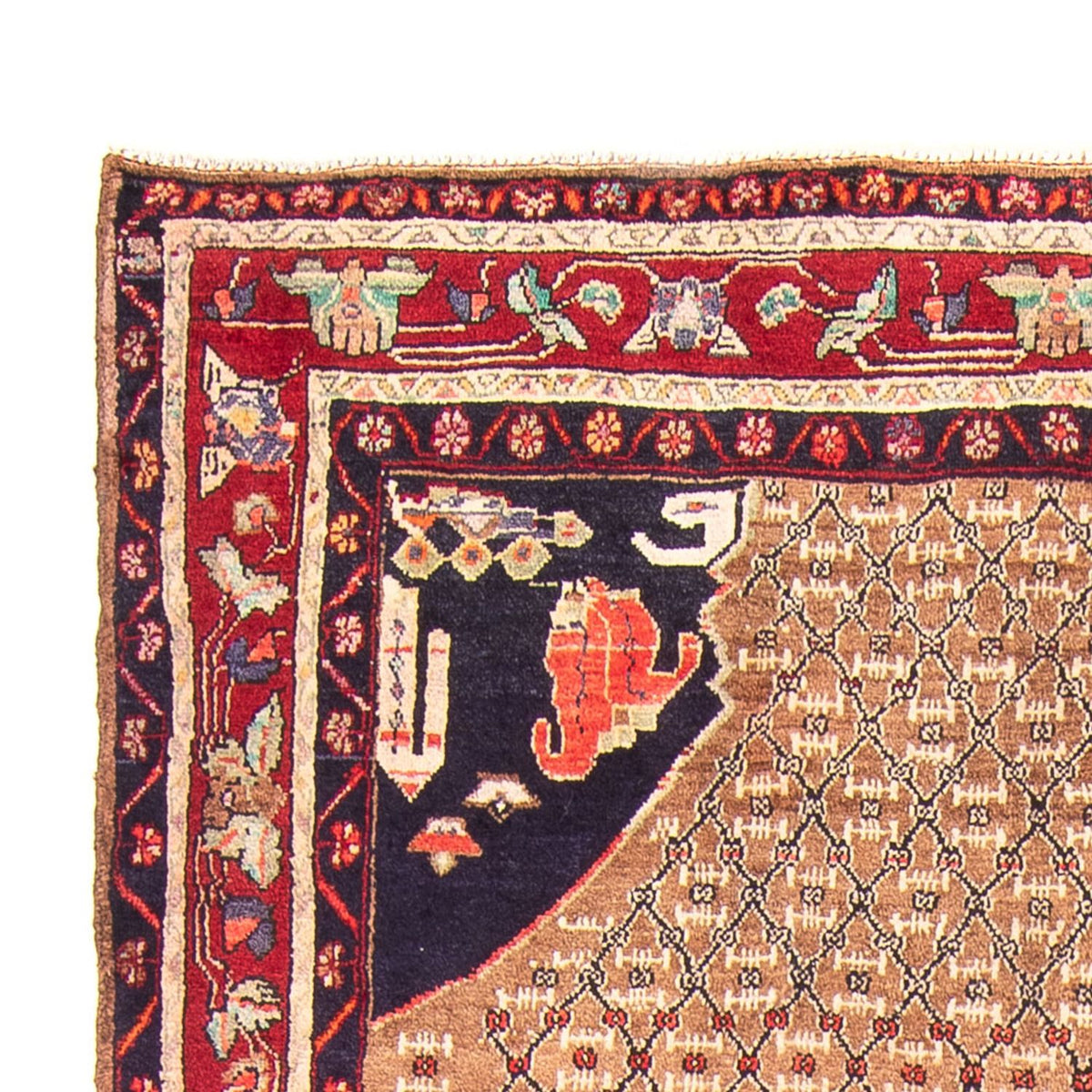 Persisk matta - Nomadic - 310 x 160 cm - flerfärgad