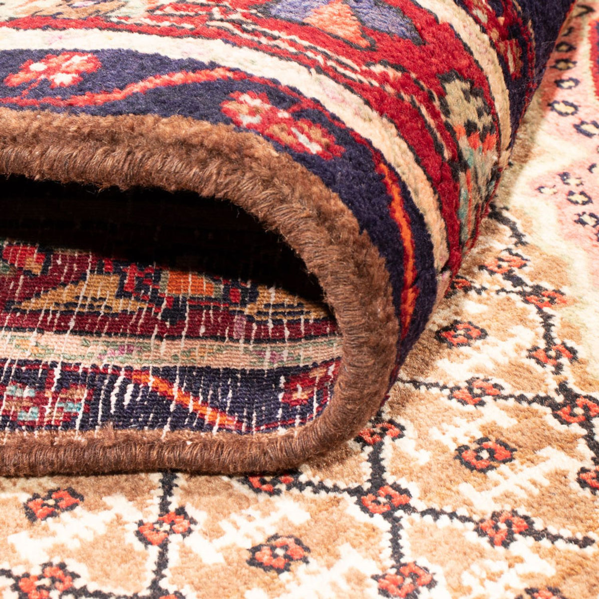 Persisk matta - Nomadic - 310 x 160 cm - flerfärgad