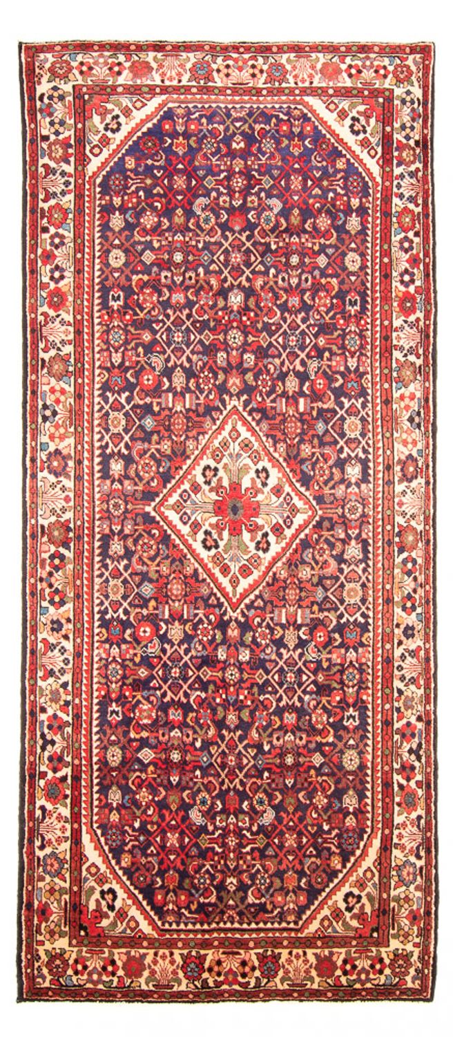 Persisk matta - Nomadic - 330 x 153 cm - mörkblå