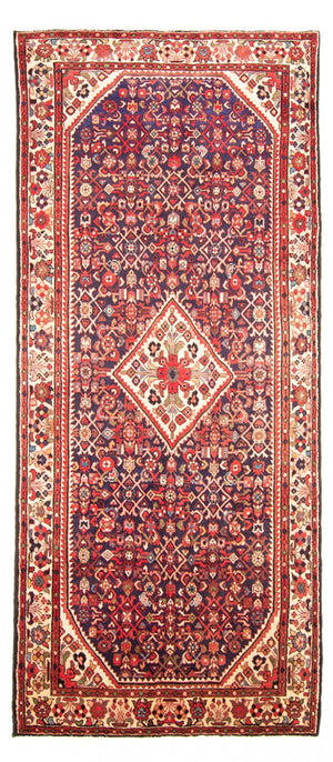 Persisk matta - Nomadic - 330 x 153 cm - mörkblå