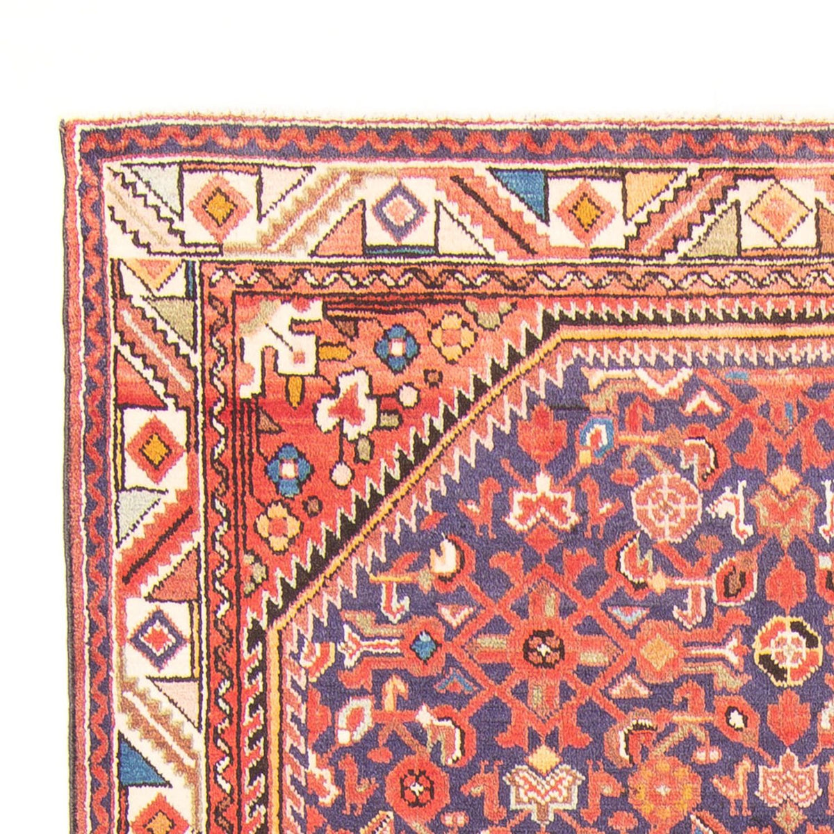 Persisk matta - Nomadic - 306 x 153 cm - mörkblå