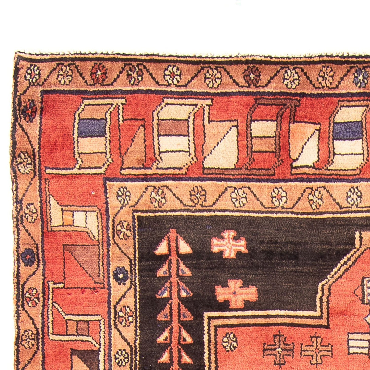 Persisk matta - Nomadic - 284 x 163 cm - orange