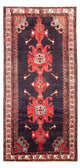 Runner Persisk matta - Nomadic - 295 x 147 cm - mörkblå