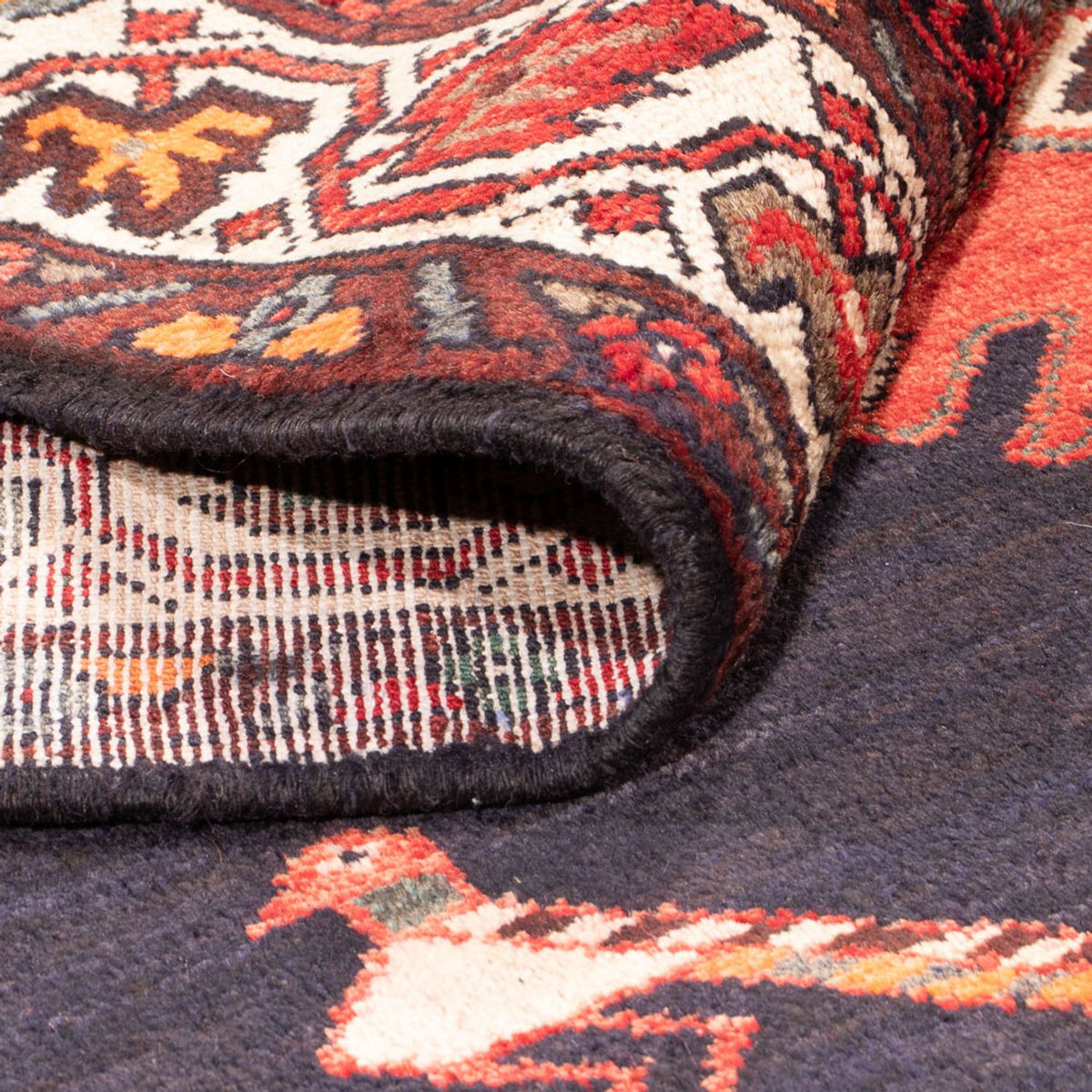 Runner Persisk matta - Nomadic - 295 x 147 cm - mörkblå