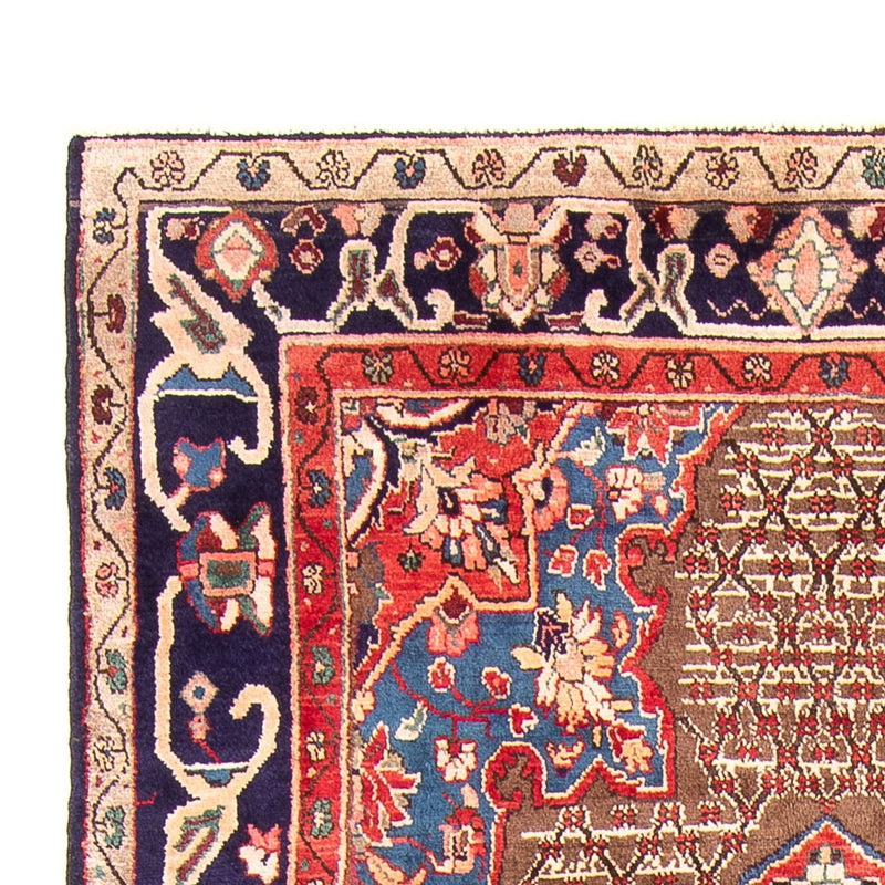 Persisk matta - Nomadic - 298 x 155 cm - mörkblå