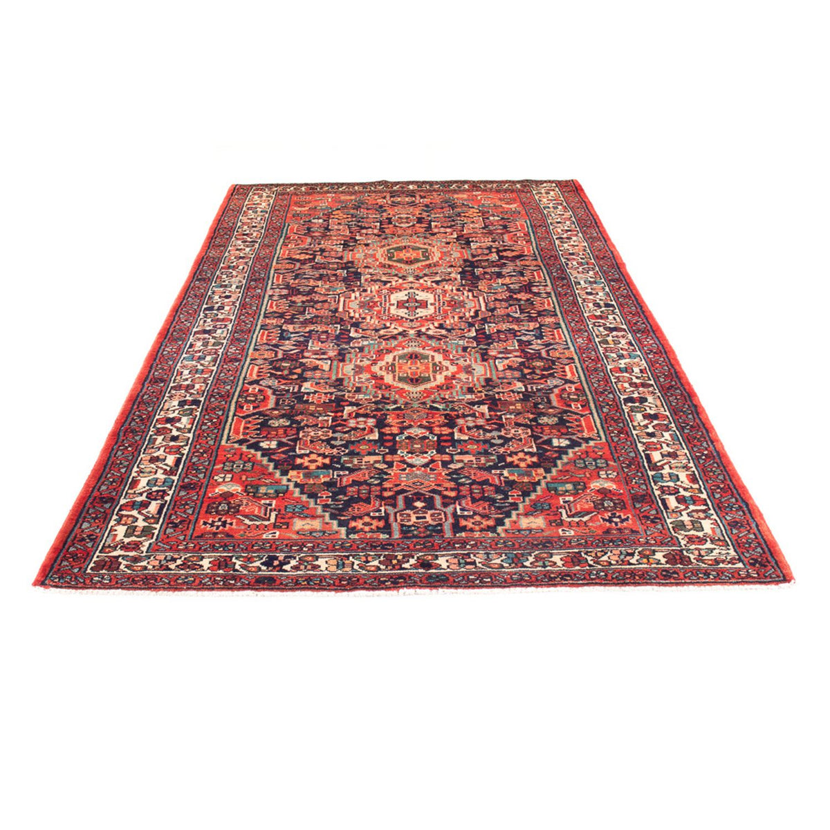 Persisk matta - Nomadic - 307 x 155 cm - mörkblå