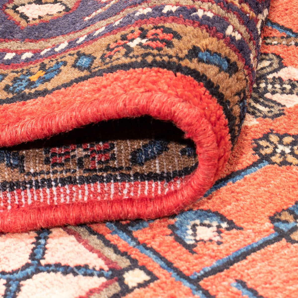 Persisk matta - Nomadic - 257 x 150 cm - röd