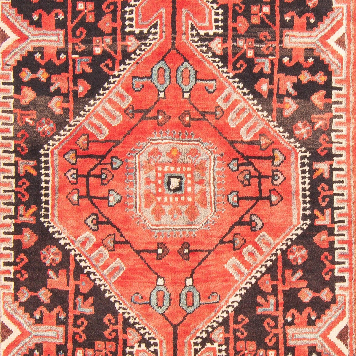 Persisk matta - Nomadic - 260 x 145 cm - mörkblå