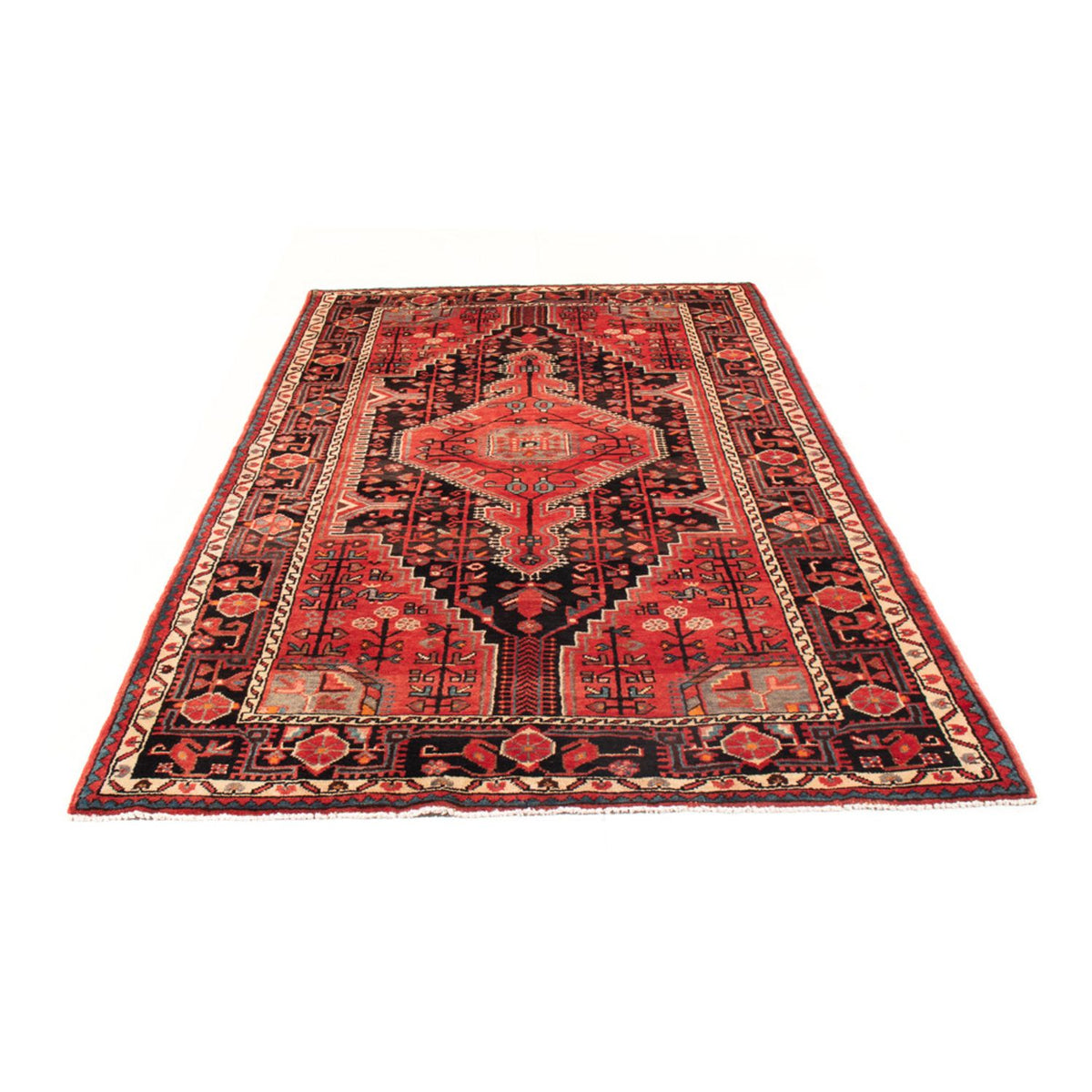 Persisk matta - Nomadic - 260 x 145 cm - mörkblå