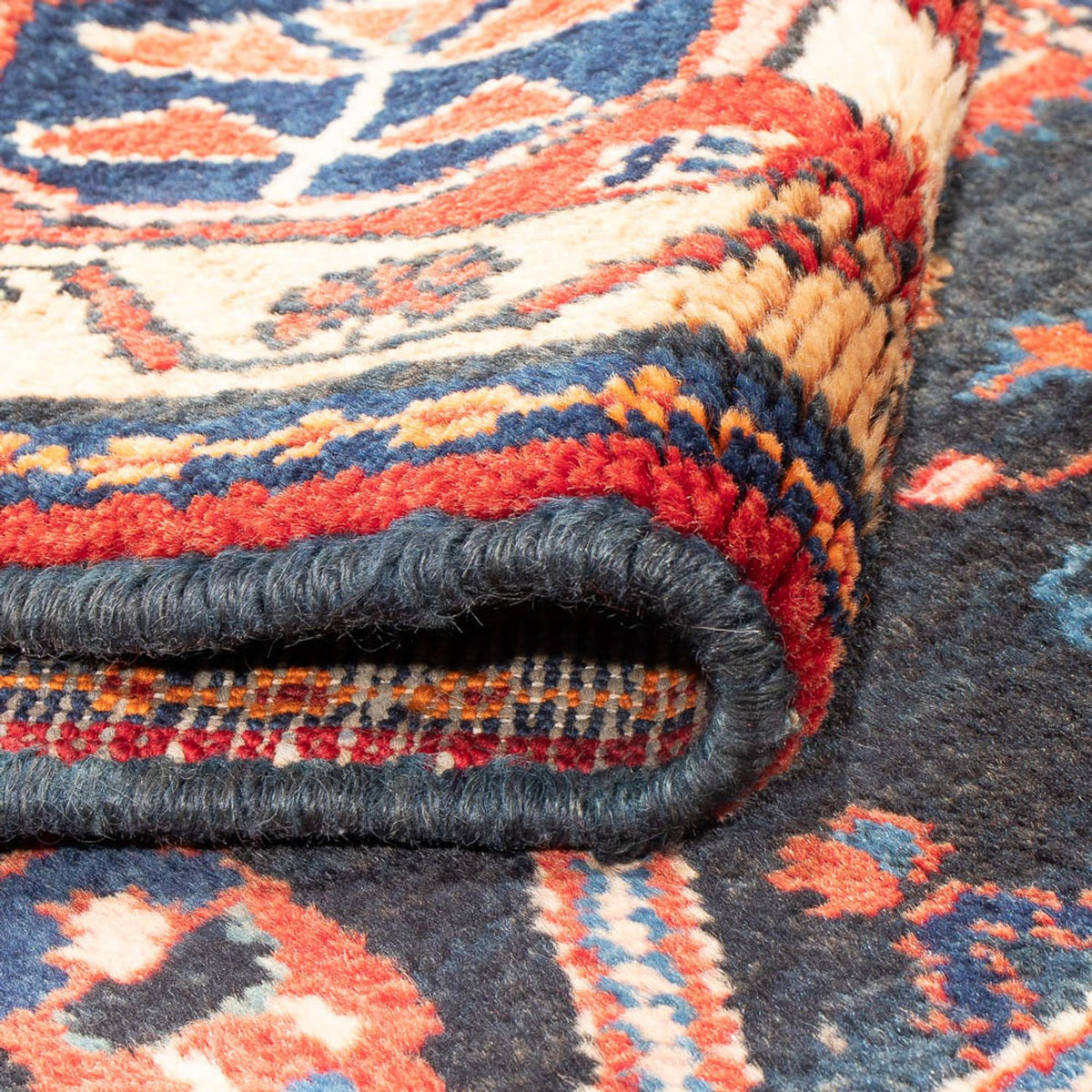 Persisk matta - Nomadic - 277 x 165 cm - mörkblå