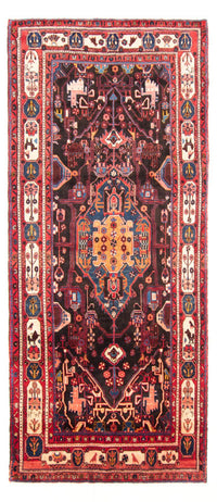 Runner Persisk matta - Nomadic - 350 x 160 cm - mörkblå