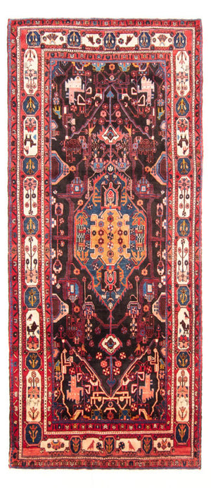 Runner Persisk matta - Nomadic - 350 x 160 cm - mörkblå