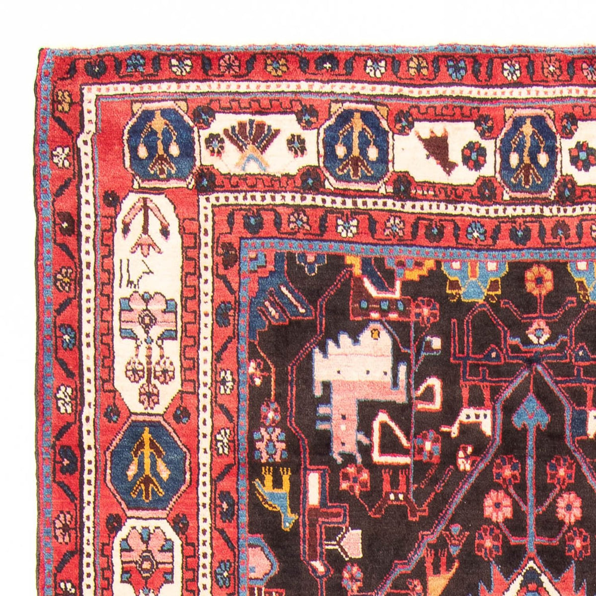 Runner Persisk matta - Nomadic - 350 x 160 cm - mörkblå