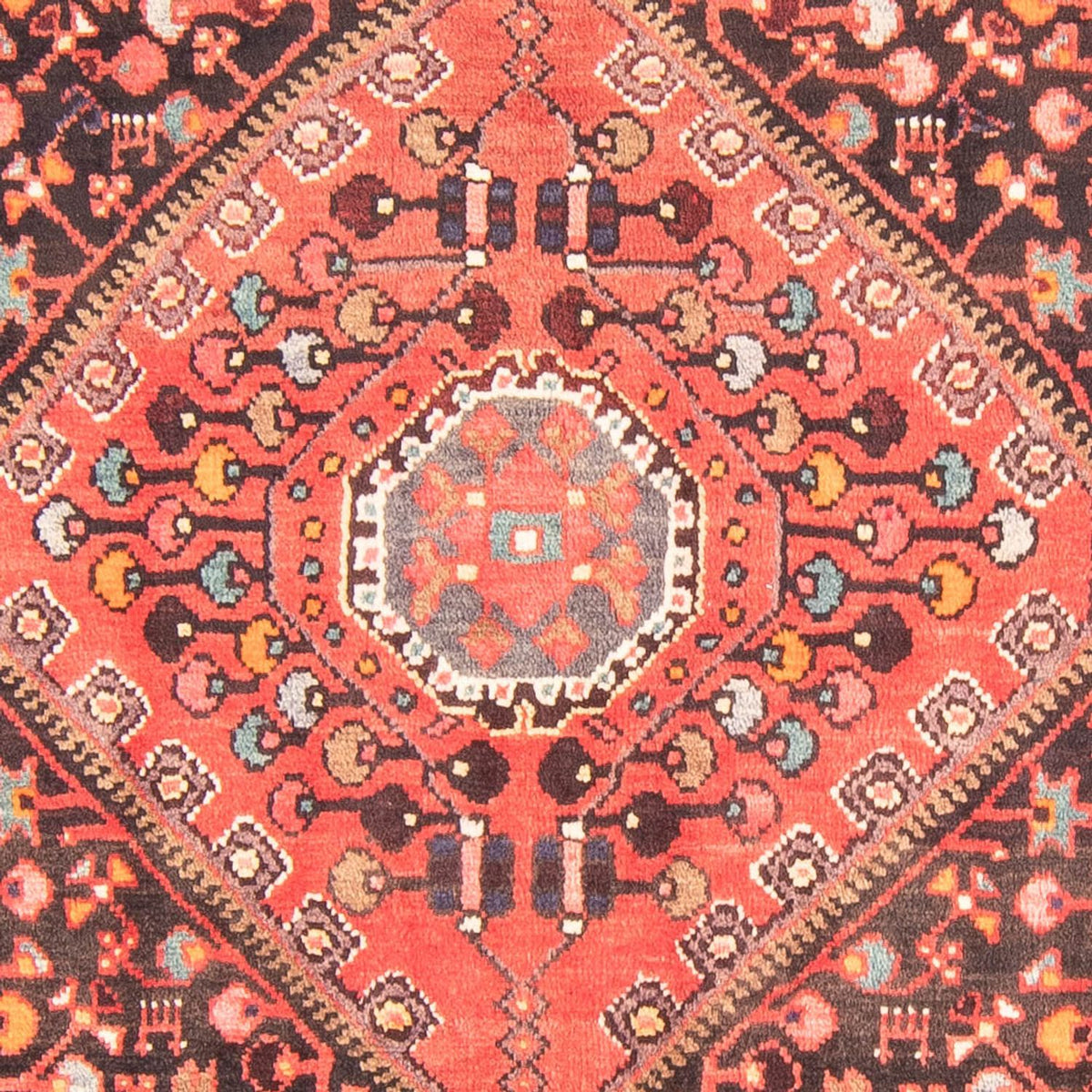 Persisk matta - Nomadic - 280 x 150 cm - mörkblå