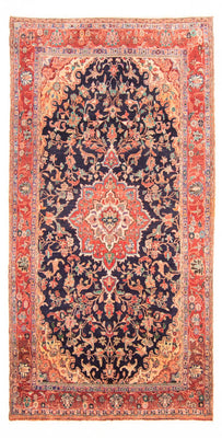 Persisk matta - Nomadic - 295 x 157 cm - mörkblå