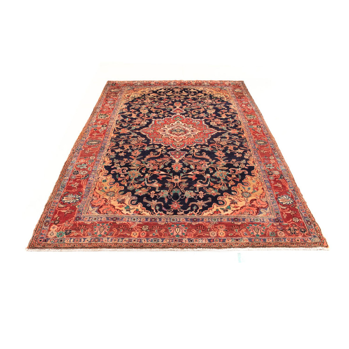 Persisk matta - Nomadic - 295 x 157 cm - mörkblå