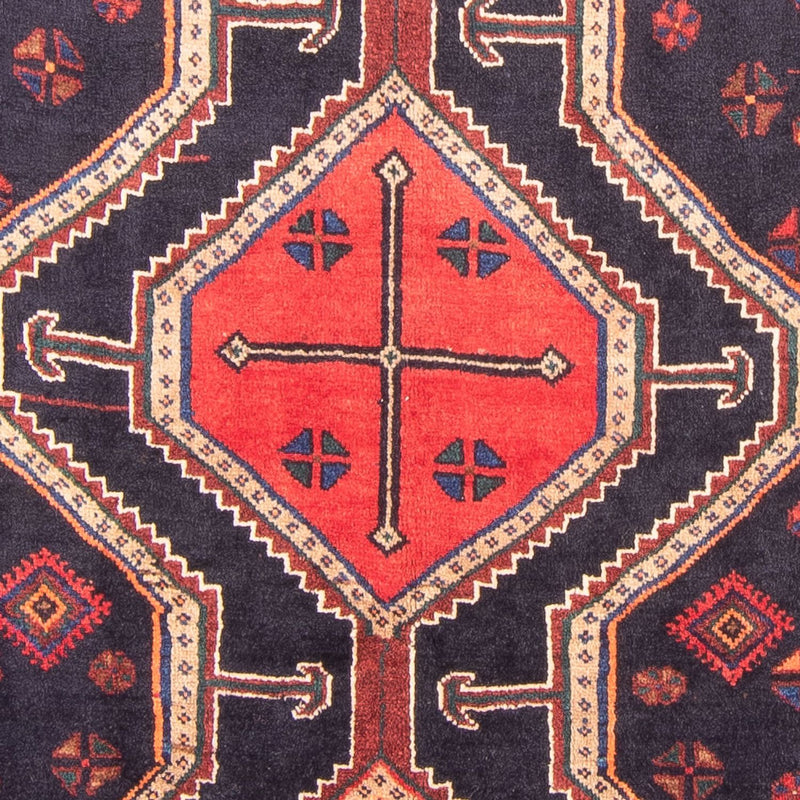 Runner Persisk matta - Nomadic - 380 x 153 cm - mörkblå