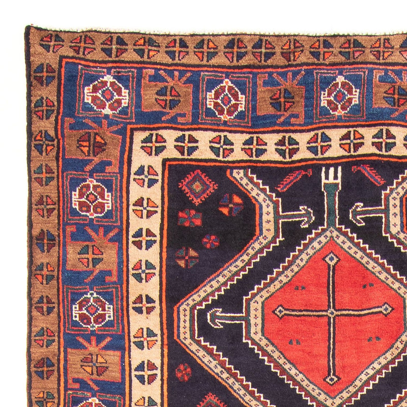 Runner Persisk matta - Nomadic - 380 x 153 cm - mörkblå