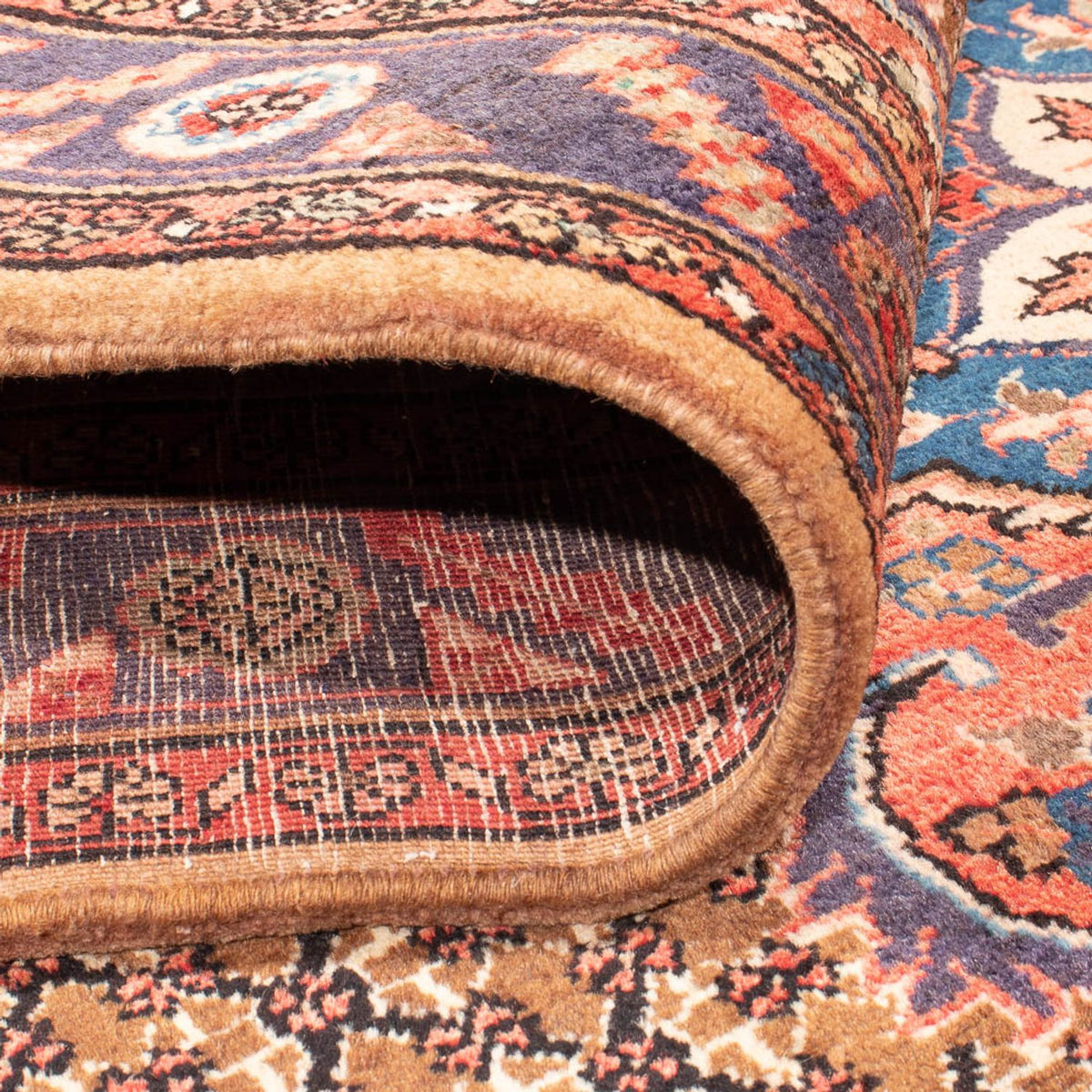 Persisk matta - Nomadic - 310 x 155 cm - flerfärgad