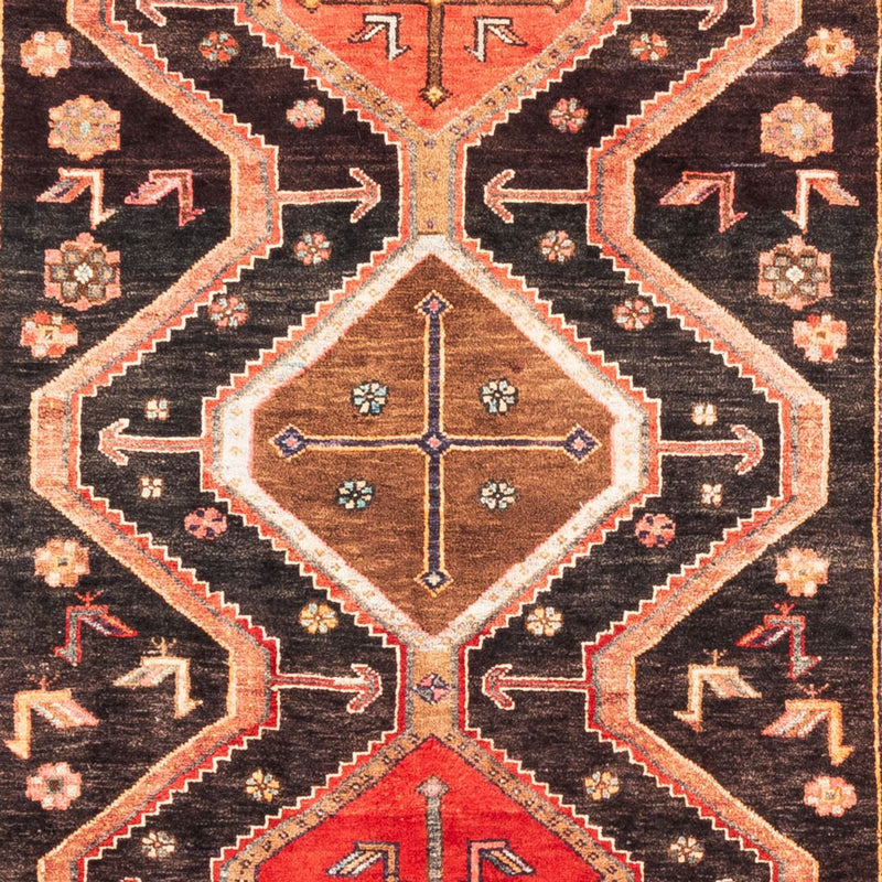 Persisk matta - Nomadic - 296 x 153 cm - mörkblå