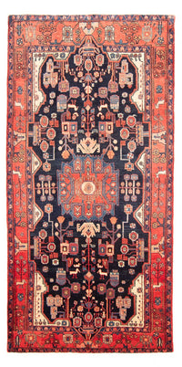 Persisk matta - Nomadic - 300 x 156 cm - mörkblå