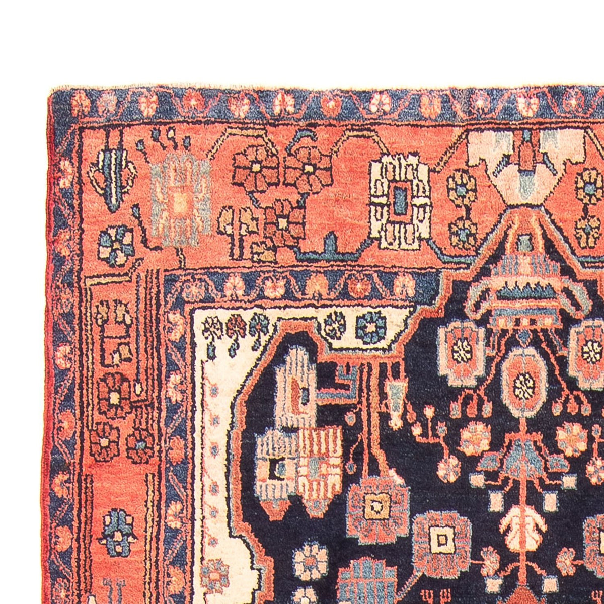 Persisk matta - Nomadic - 300 x 156 cm - mörkblå