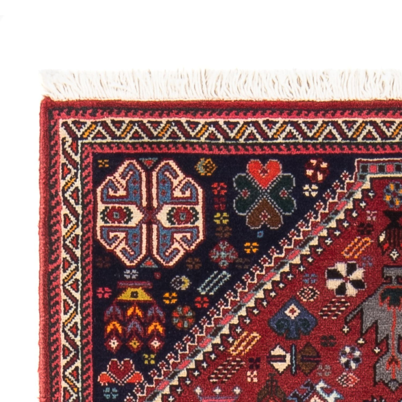 Persisk matta - Nomadic - 148 x 70 cm - röd