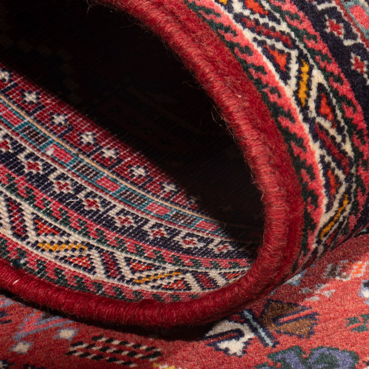 Persisk matta - Nomadic - 148 x 70 cm - röd