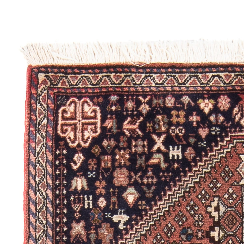 Persisk matta - Nomadic - 150 x 70 cm - röd