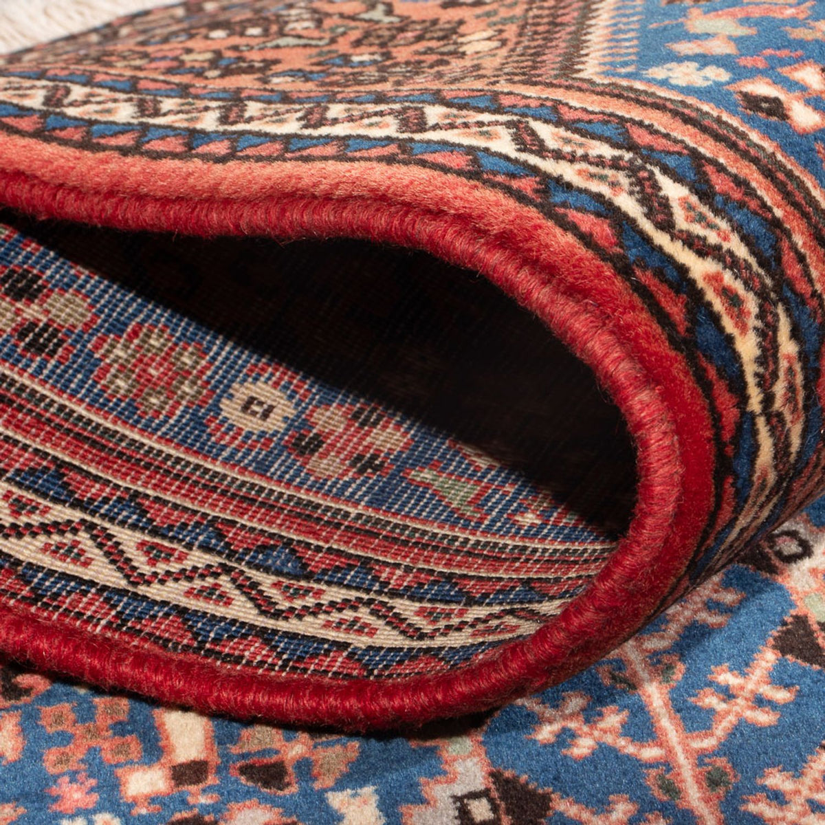 Runner Persisk matta - Nomadic - 157 x 67 cm - blå