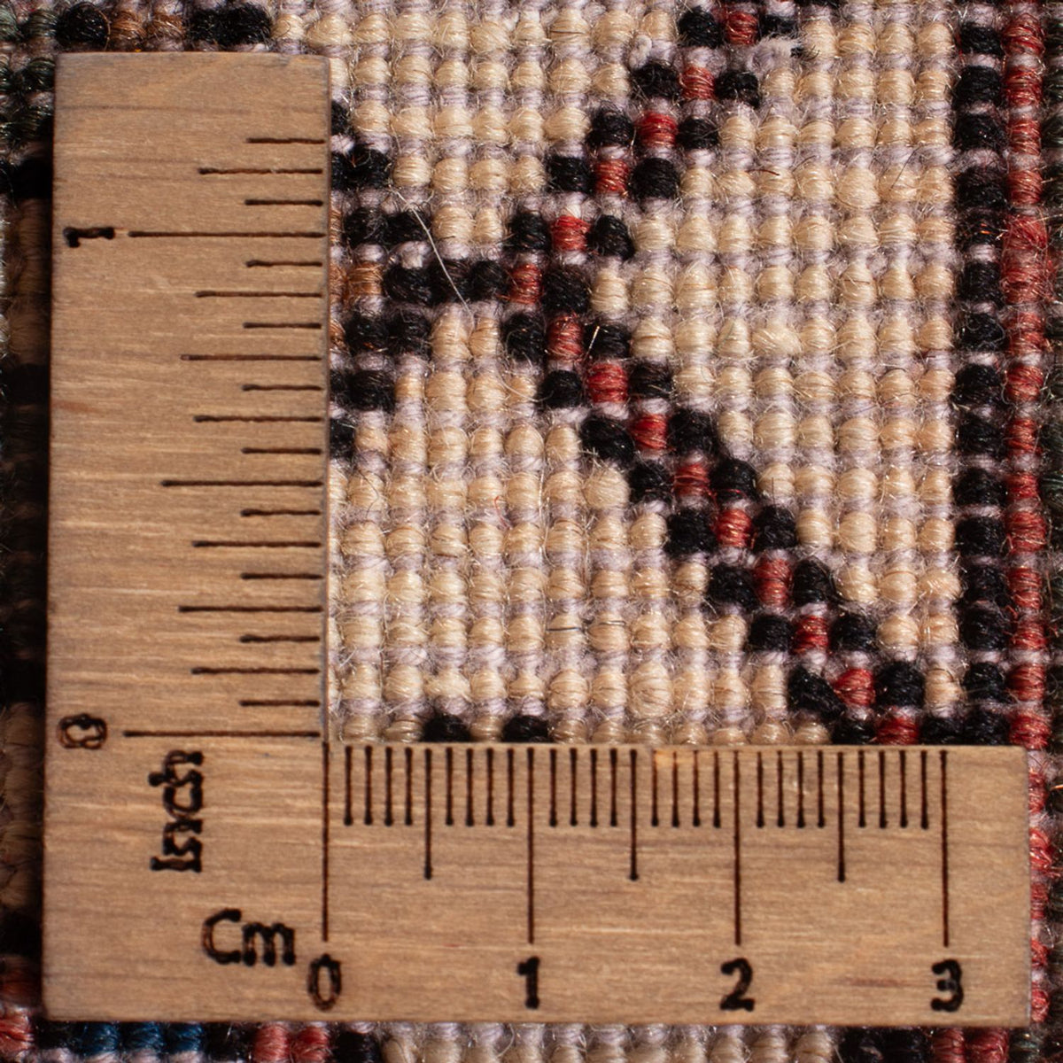 Persisk matta - Nomadic - 128 x 82 cm - grädde