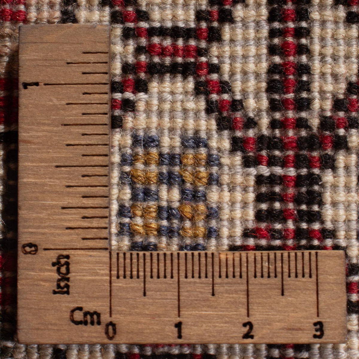 Persisk matta - Nomadic - 147 x 70 cm - grädde