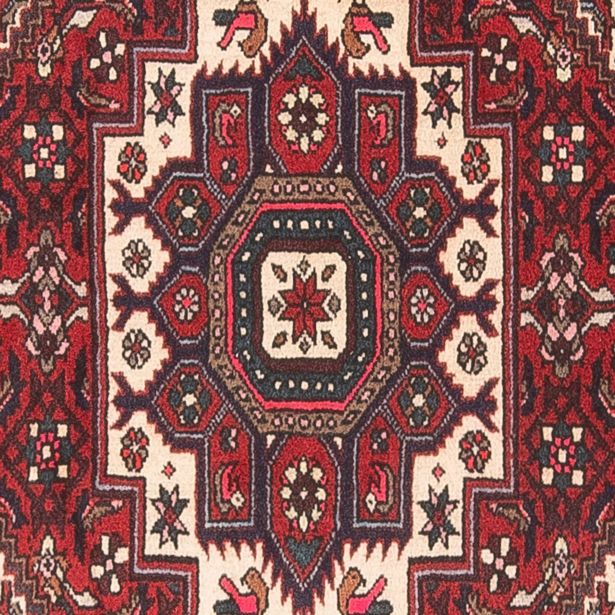 Persisk matta - Nomadic - 145 x 80 cm - grädde