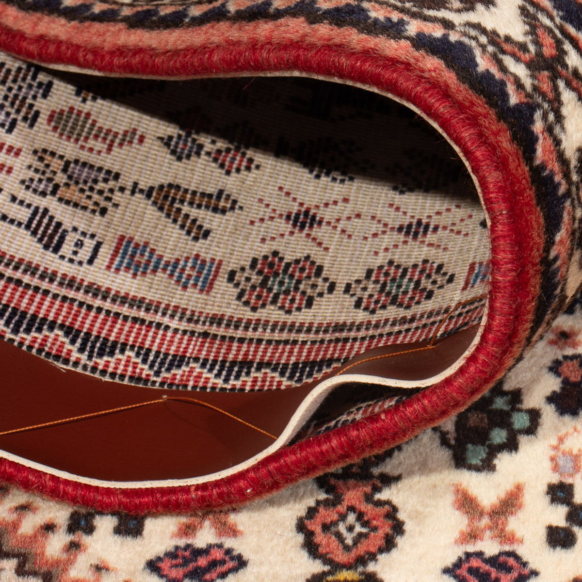 Persisk matta - Nomadic - 126 x 80 cm - grädde