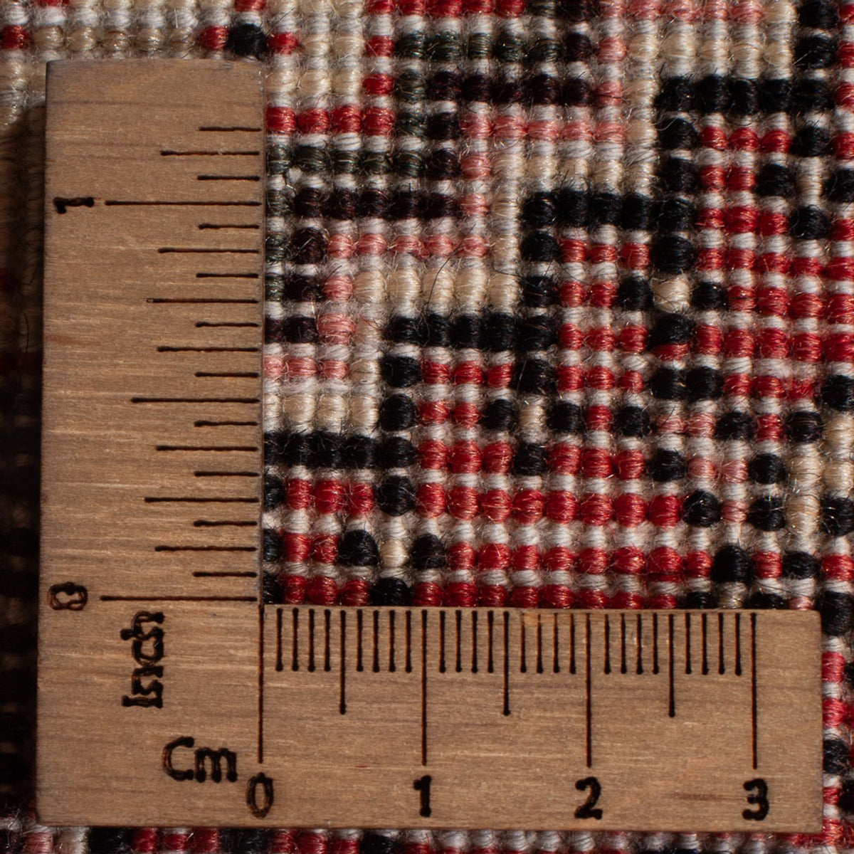 Persisk matta - Nomadic - 126 x 80 cm - grädde