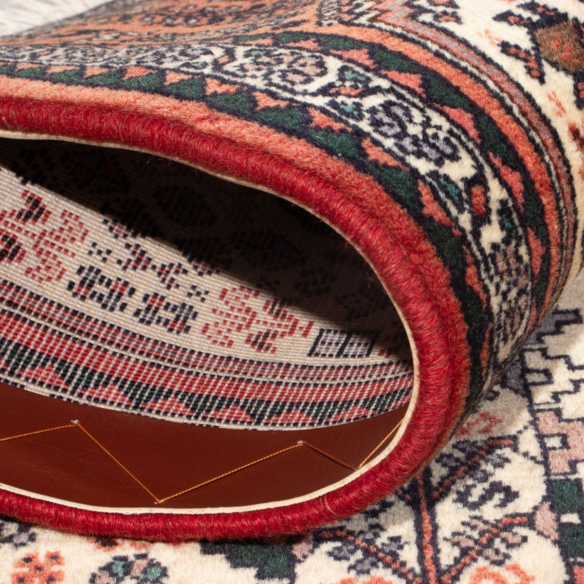 Persisk matta - Nomadic - 127 x 80 cm - grädde