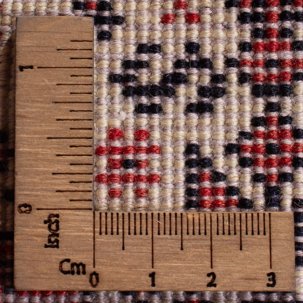 Persisk matta - Nomadic - 127 x 80 cm - grädde