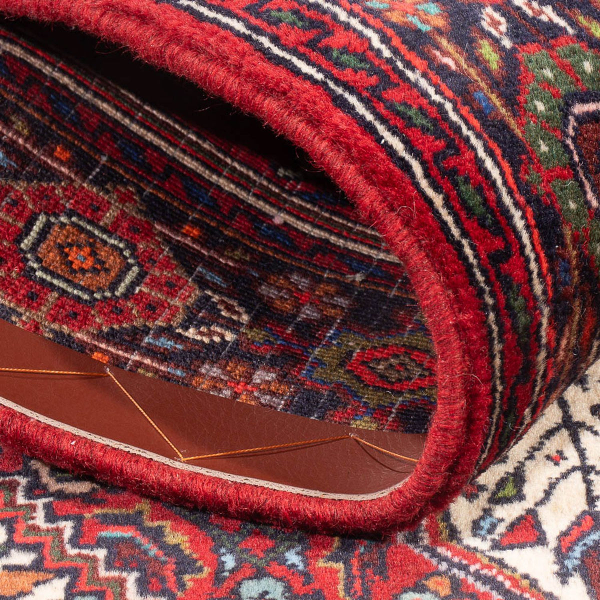 Persisk matta - Nomadic - 132 x 81 cm - grädde