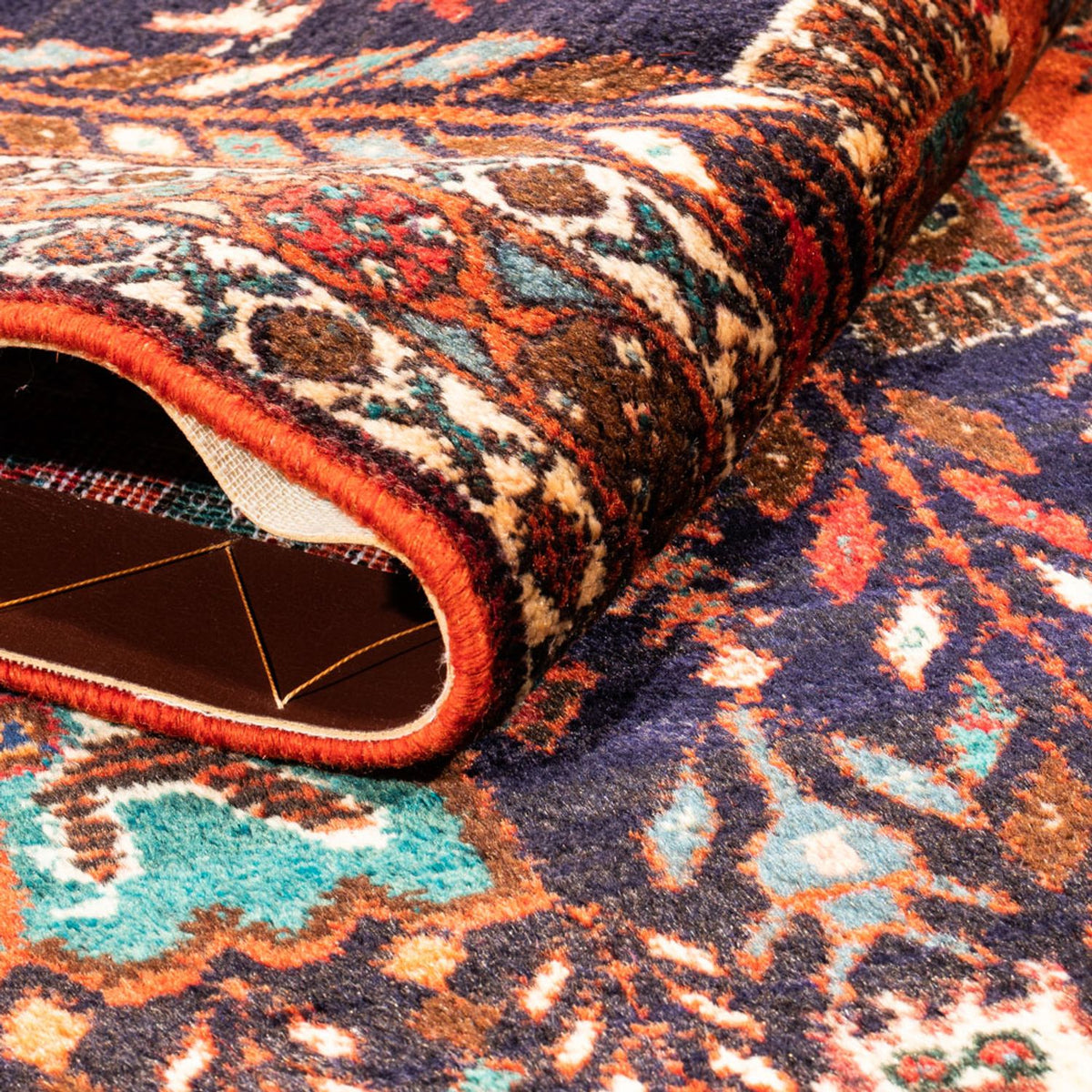 Persisk matta - Nomadic - 165 x 103 cm - bordeaux röd