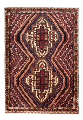 Persisk matta - Nomadic - 150 x 108 cm - bordeaux röd