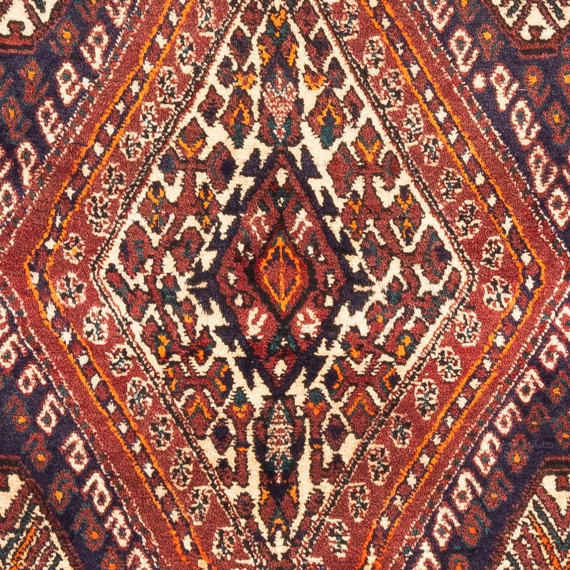 Persisk matta - Nomadic - 127 x 98 cm - bordeaux röd