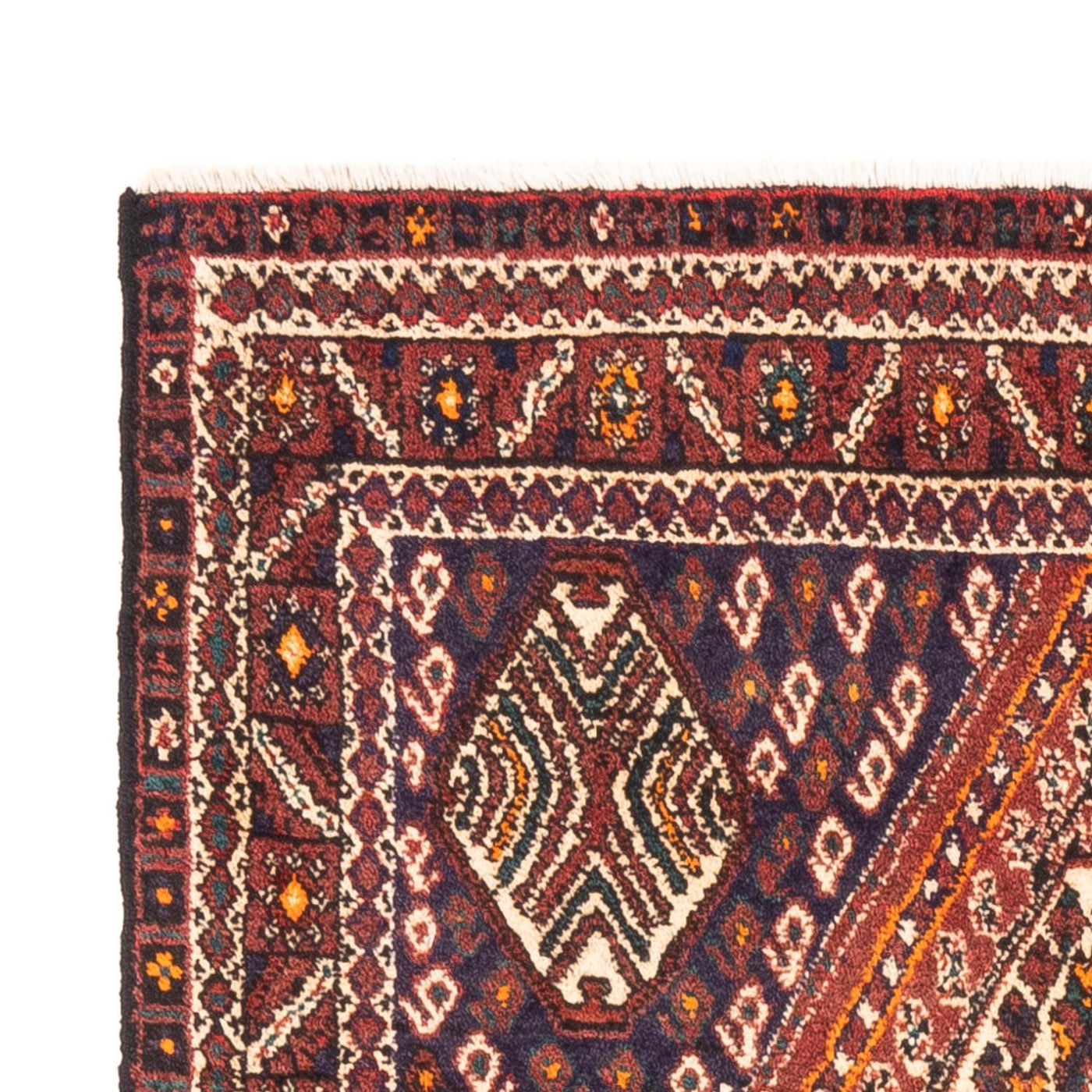 Afshar Sirjan Mattan 127x98cm - Persisk matta