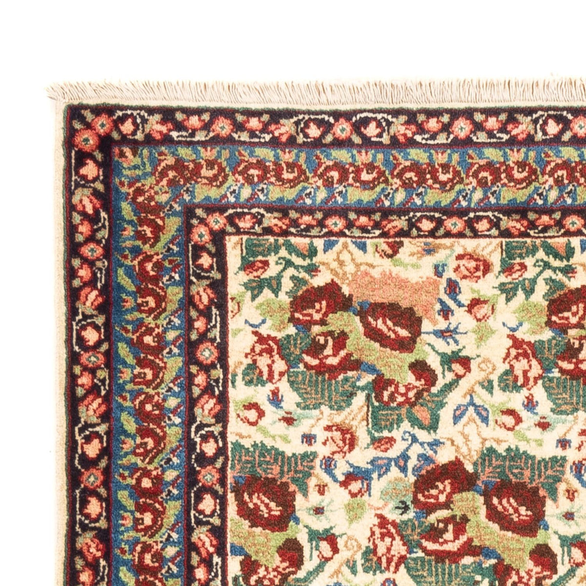 Persisk matta - Nomadic - 147 x 110 cm - grädde