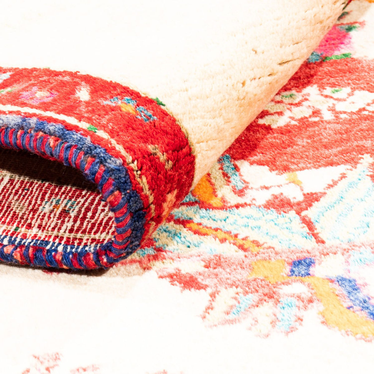 Persisk matta - Nomadic - 145 x 113 cm - grädde